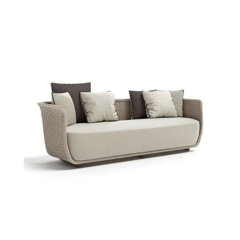 Eusden Rattan Outdoor Sofa Set, Outdoor Furniture Luxepalace.co.uk