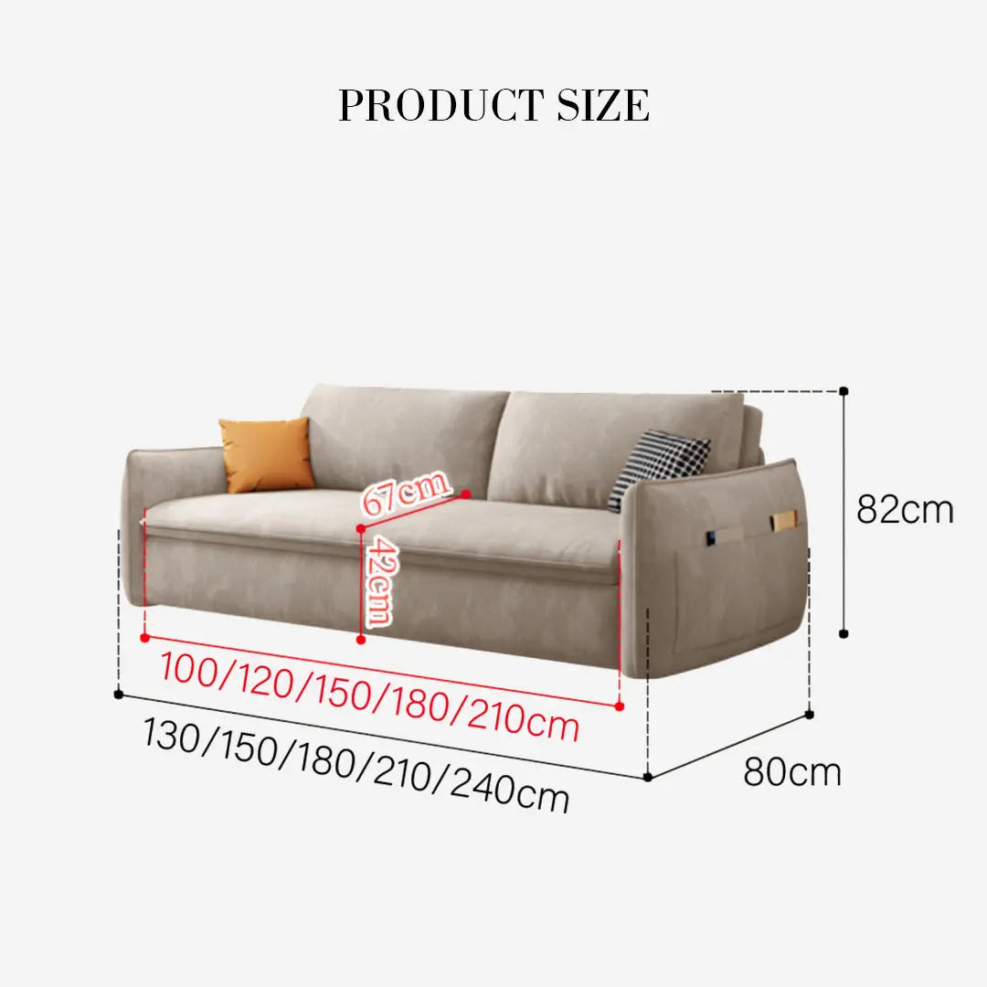 Fernandez Three Seater Sofa Bed With Storage, More Colours Luxepalace.co.uk