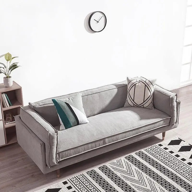 Finnegan Two Seater Sofa, Linen Luxepalace.co.uk