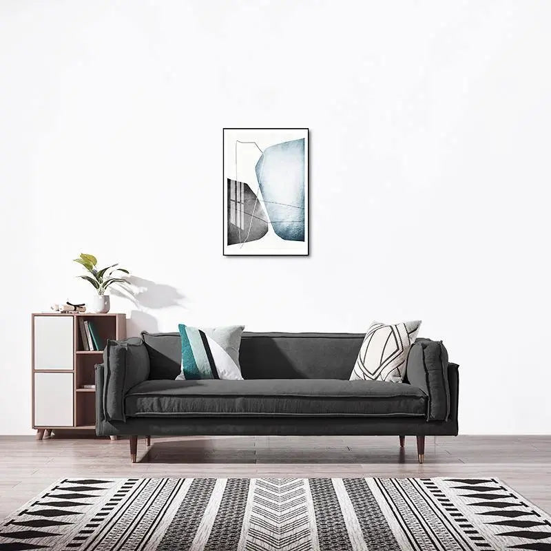Finnegan Two Seater Sofa, Linen Luxepalace.co.uk