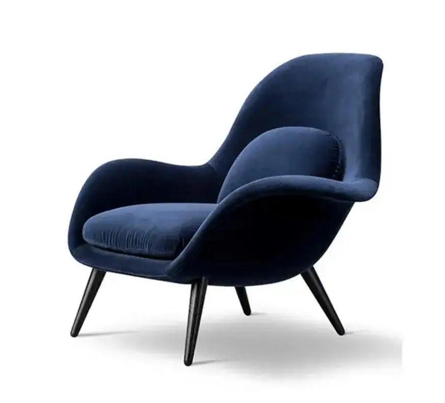 Fredericia Swoon Armchair And Footstool, Velvet Luxepalace.co.uk