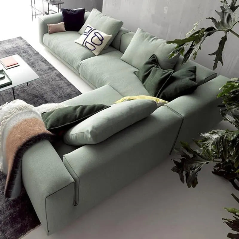 Goswell Two Seater, Three Seater Corner Sofa, Green Luxepalace.co.uk