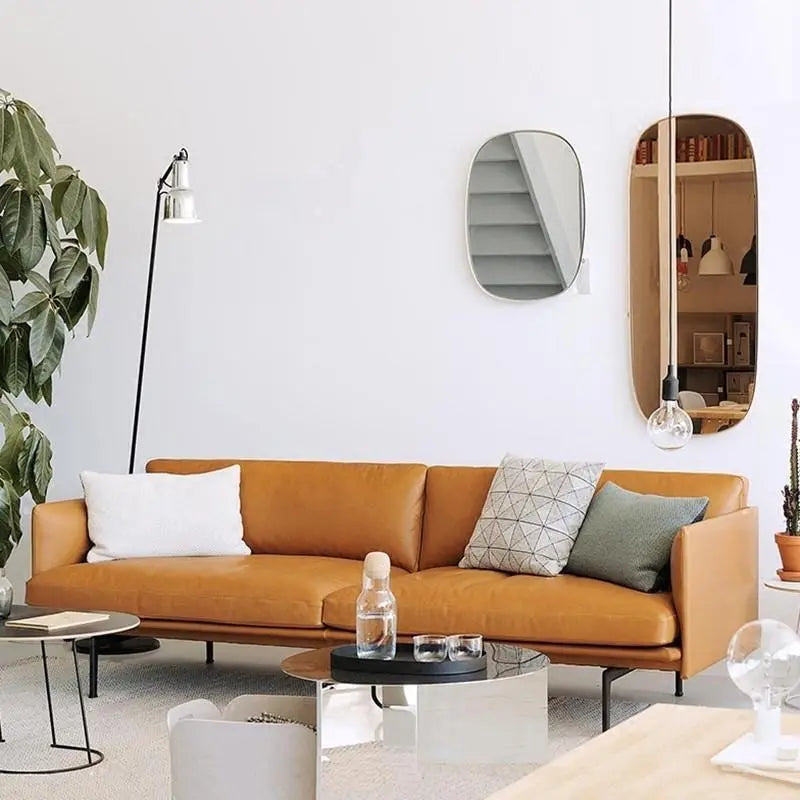 H81 Hamilton Two Seater / Three Seater Sofa, Italian Genuine Leather Luxepalace.co.uk