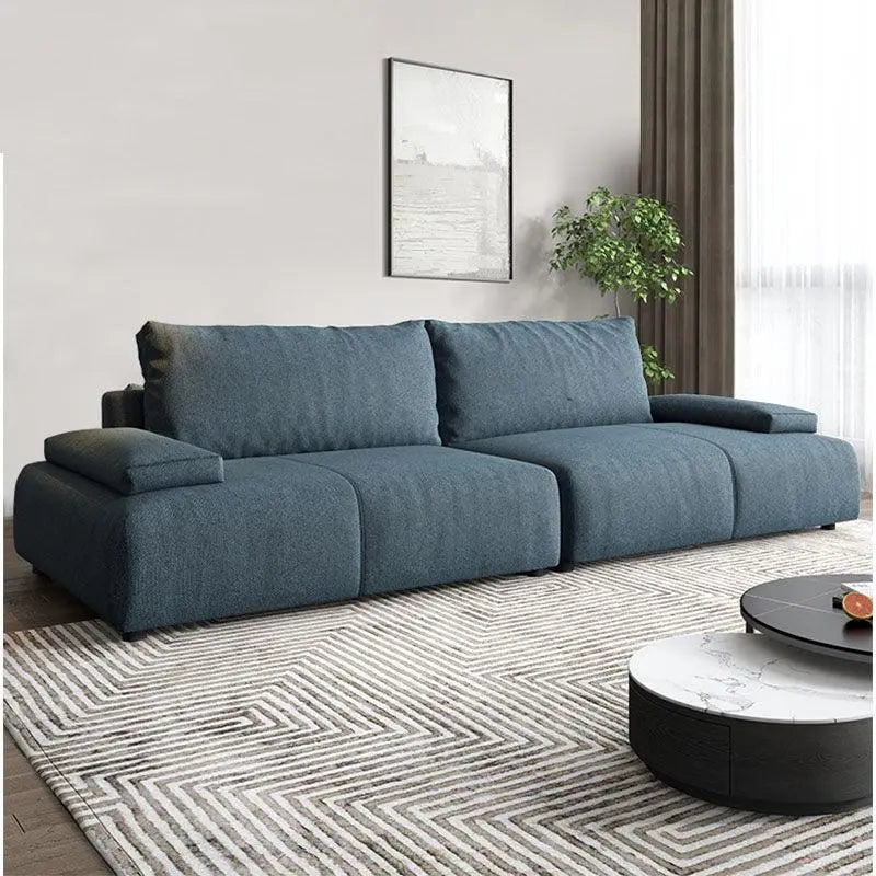 Hank L10 Four Seater Sofa, Linen Luxepalace.co.uk