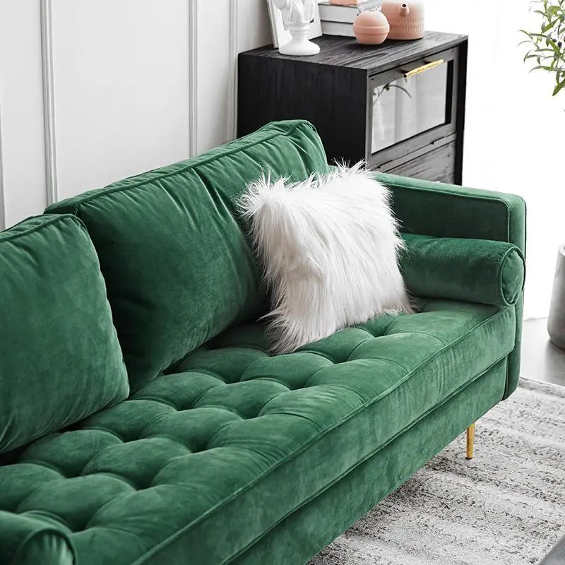 Hanoi Three Seater Sofa, Velvet Luxepalace.co.uk