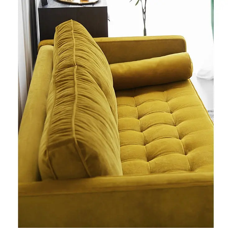 Hanoi Three Seater Sofa, Velvet Luxepalace.co.uk