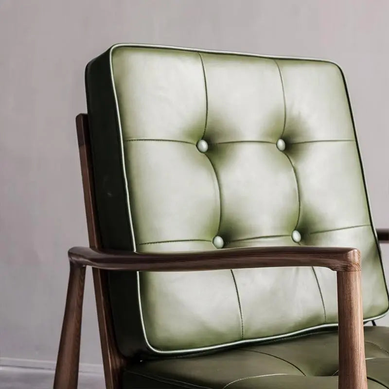 Hans CH32 Green Armchair, Solid Wood Luxepalace.co.uk