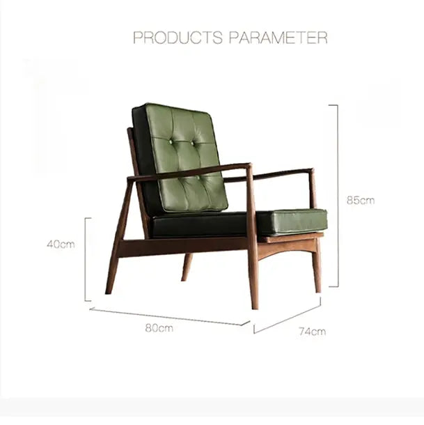 Hans CH32 Green Armchair, Solid Wood Luxepalace.co.uk