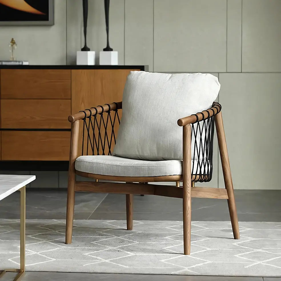 Hans Style AN81 Armchair, Walnut Luxepalace.co.uk