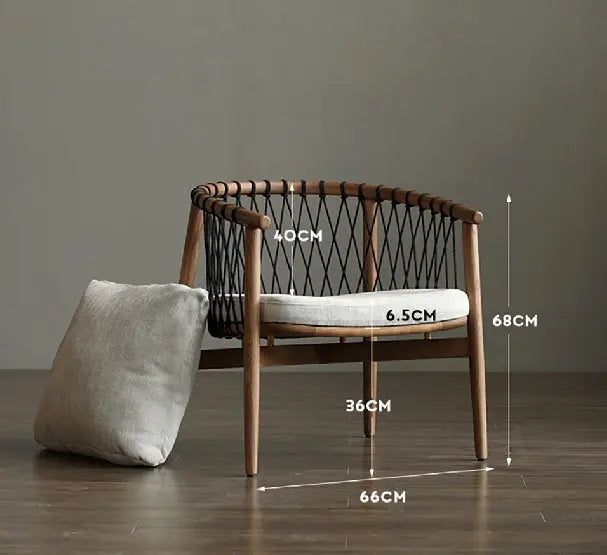 Hans Style AN81 Armchair, Walnut Luxepalace.co.uk