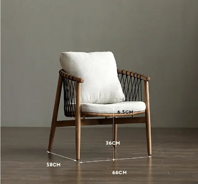 Hans Style AN81 Armchair, Walnut Luxepalace.co.uk