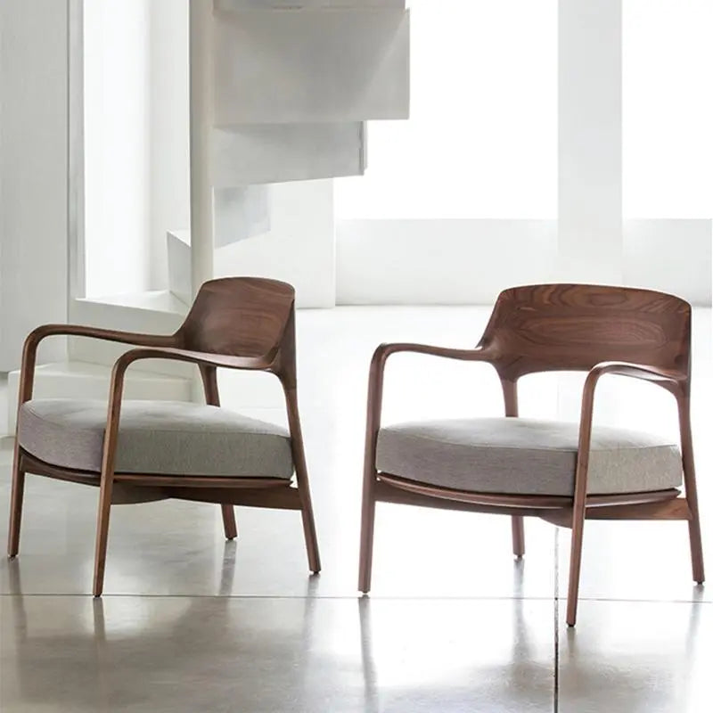 Hans Wegner Inspired Armchair, Dark Oak Luxepalace.co.uk