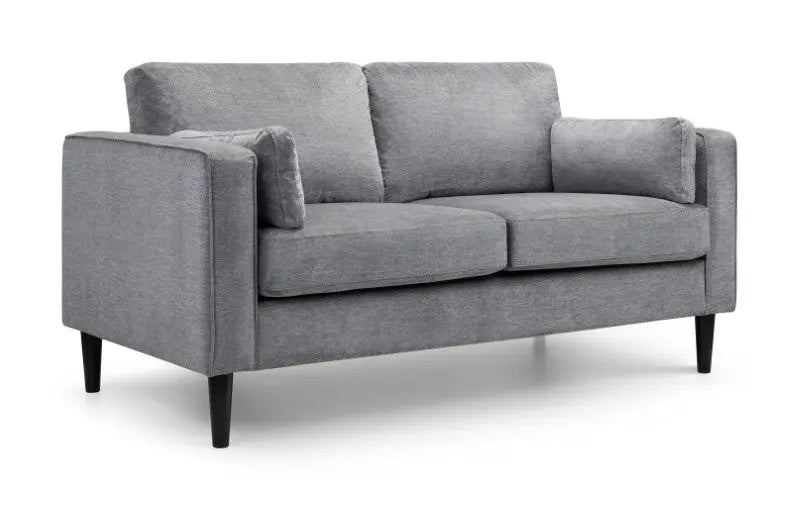 Hayward 2 Seater - Grey Chenille Fabric Luxepalace