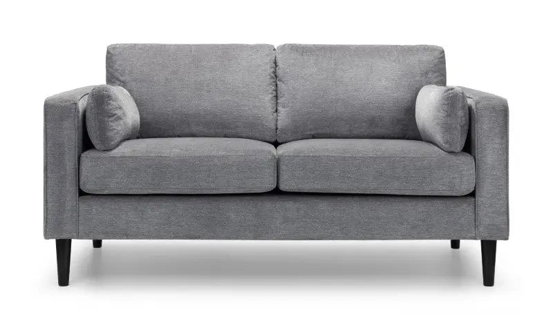 Hayward 2 Seater - Grey Chenille Fabric Luxepalace