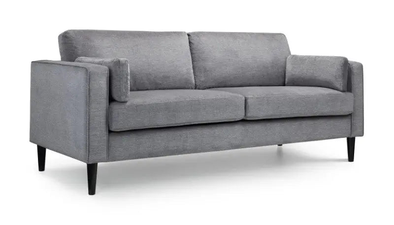 Hayward 3 Seater - Grey Chenille Fabric Luxepalace