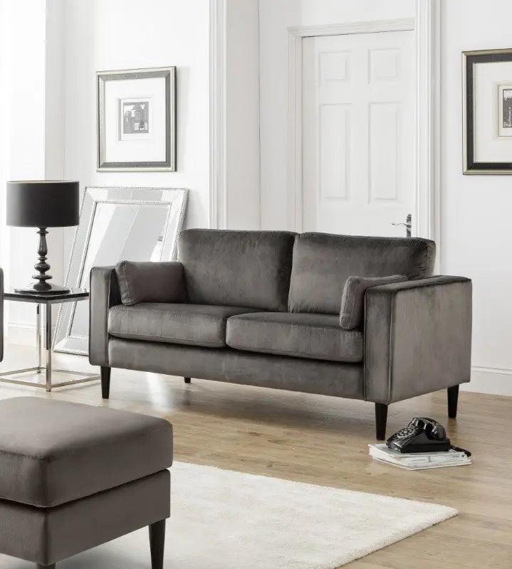 Hayward Velvet Medium 2 Seater Sofa Luxepalace