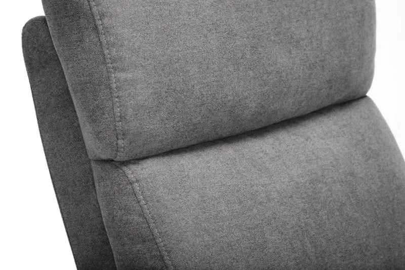 Helena Rise & Recline Chair - Charcoal Fabric Luxepalace