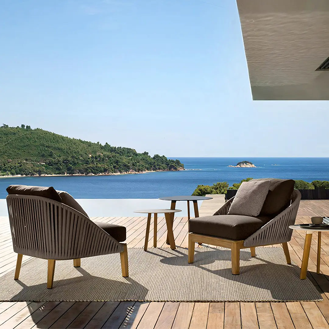 Hippolyta Outdoor Dining Set, Outdoor Sofa Set Luxepalace.co.uk