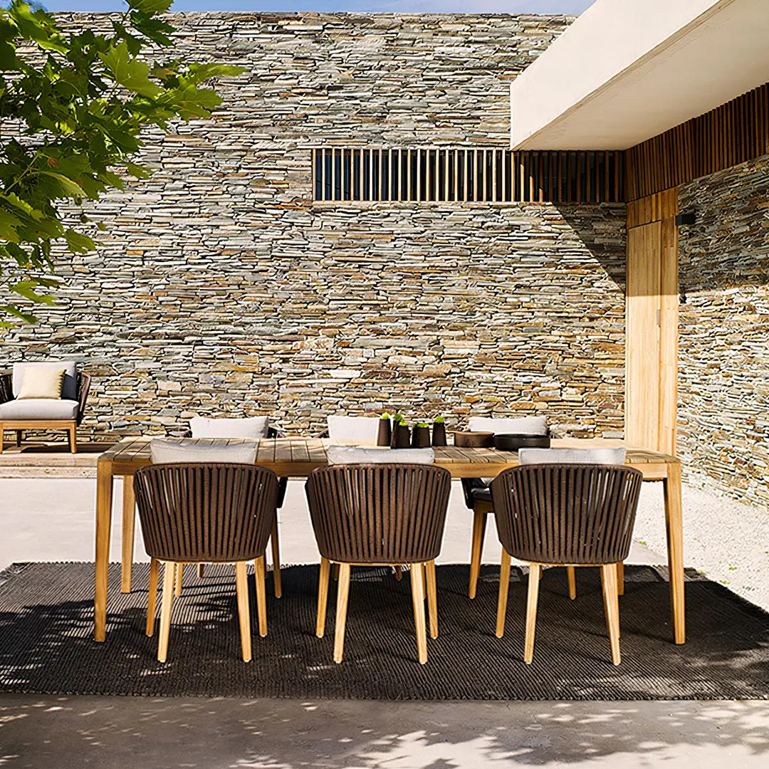 Hippolyta Outdoor Dining Set, Outdoor Sofa Set Luxepalace.co.uk