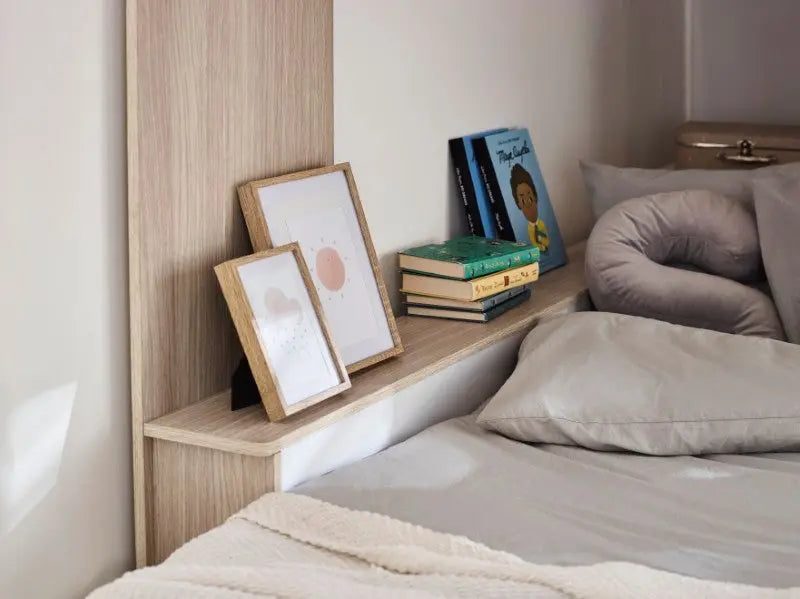 Horizon Bunk Bed - Pale Wood And White Luxepalace