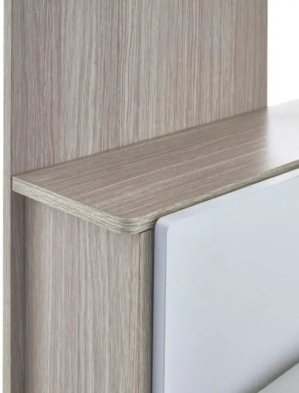 Horizon Bunk Bed - Pale Wood And White Luxepalace