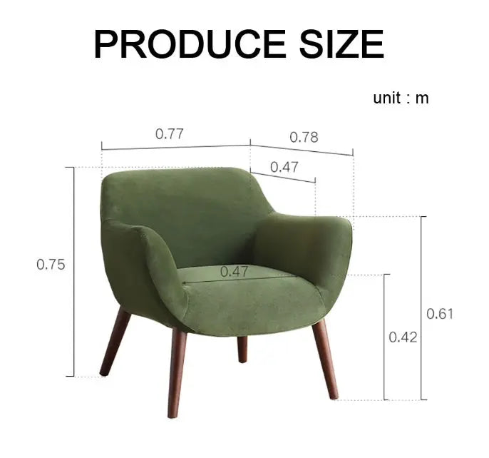 INS92 Armchair, Velvet Luxepalace.co.uk