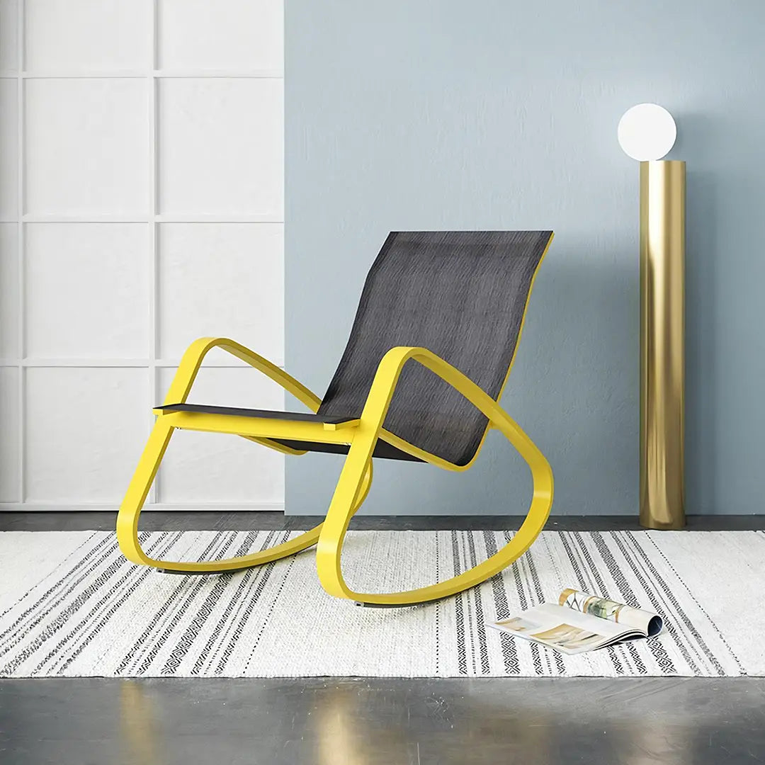 IP023 Modern Rocking Chair, Indoor/ Outdoor Furniture Luxepalace.co.uk