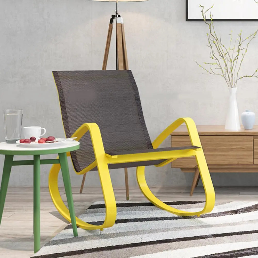 IP023 Modern Rocking Chair, Indoor/ Outdoor Furniture Luxepalace.co.uk