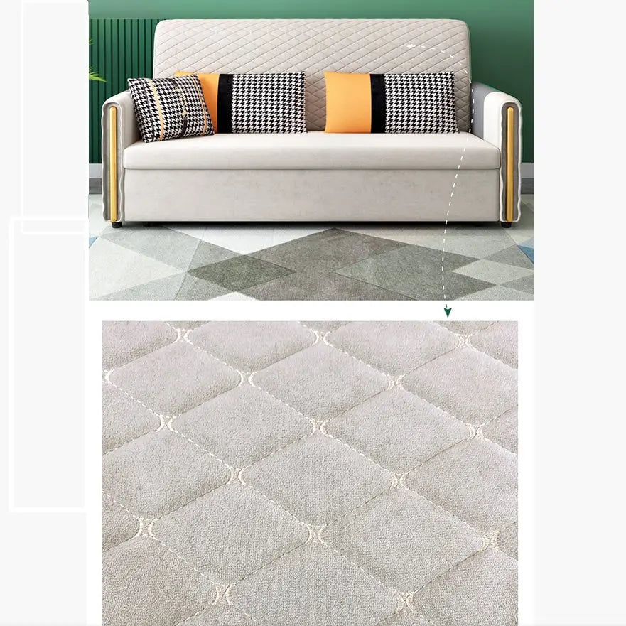Imelde Two Seater Sofa Bed, Linen Luxepalace.co.uk