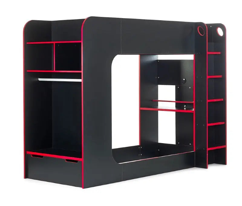 Impact Gaming Bunk Black/Red Luxepalace