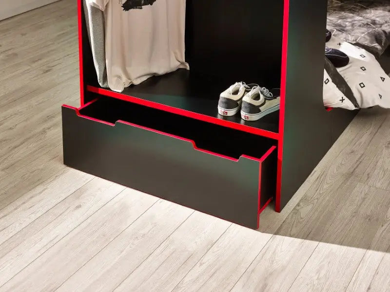 Impact Gaming Bunk Black/Red Luxepalace
