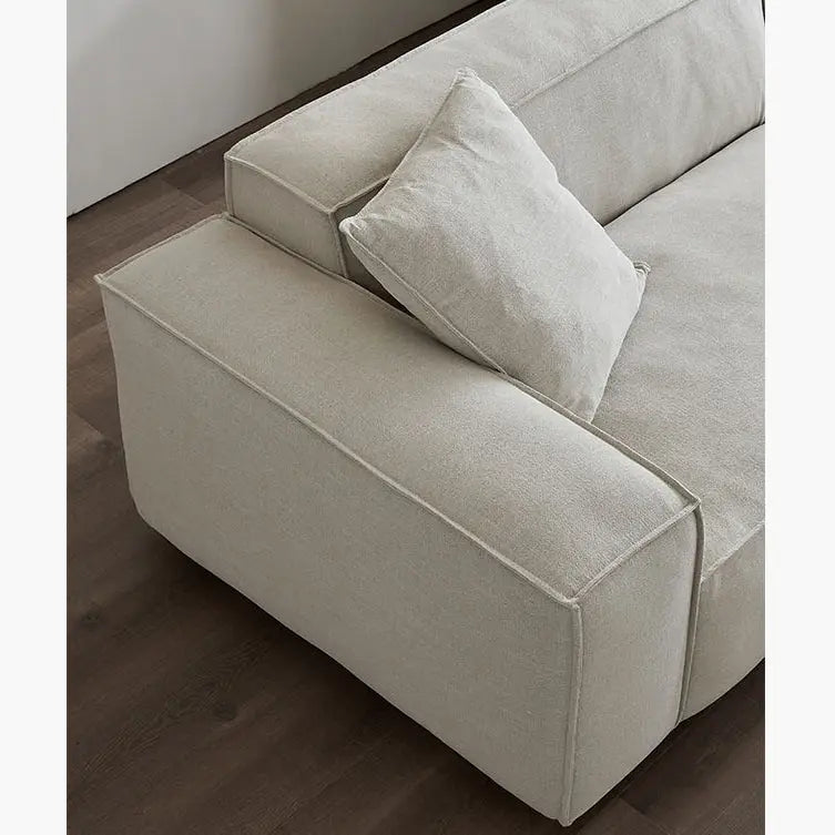 Jerome Three Seater Sofa, Cotton Linen Luxepalace.co.uk