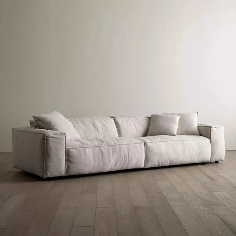 Jerome Three Seater Sofa, Cotton Linen Luxepalace.co.uk
