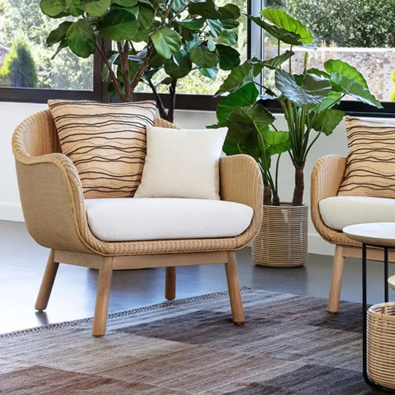 Julii Rattan Armchair, Two Seater Sofa, Outdoor Furniture Luxepalace.co.uk