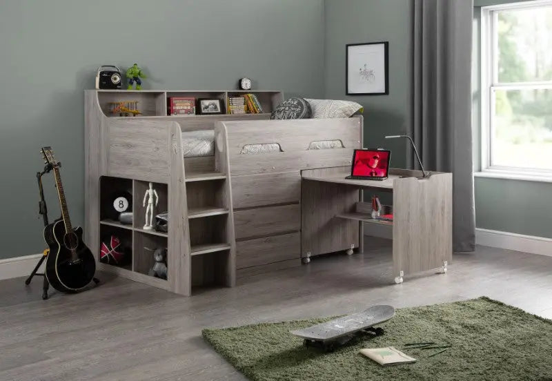Jupiter Midsleeper Grey Oak Luxepalace