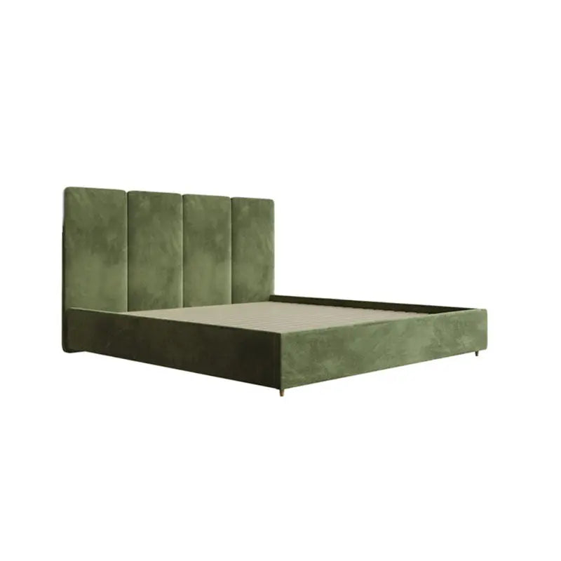 Laura King Size Bed, Velvet Luxepalace.co.uk