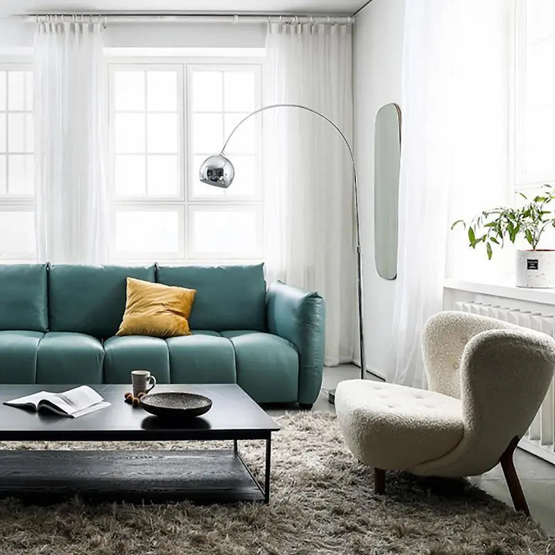 Lilla Petra Lounge Chair, Short Hair, Boucle Luxepalace.co.uk