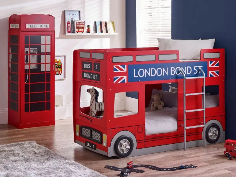 London Bus Bunk Bed Luxepalace