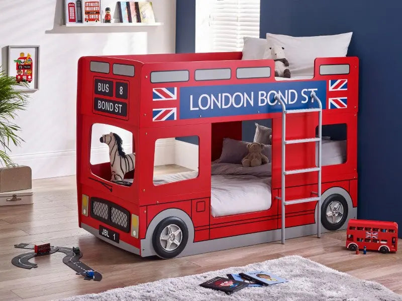London Bus Bunk Bed Luxepalace