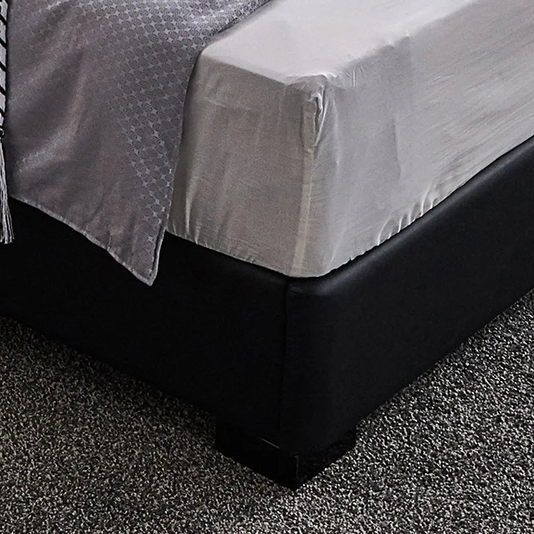 Luca King Size Superking Size Bed, Leather Luxepalace.co.uk