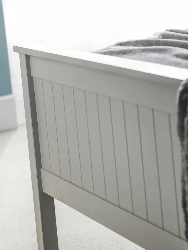 Maine 150cm King Bed - Dove Grey Luxepalace