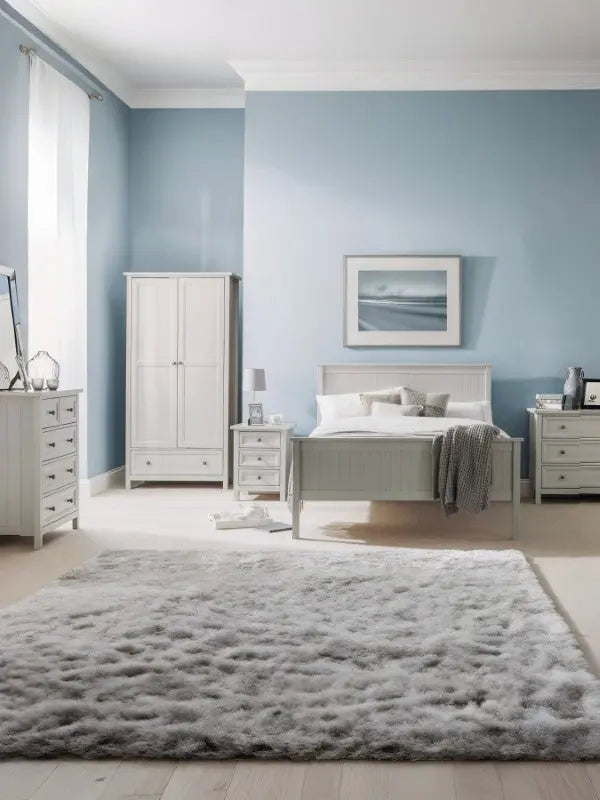 Maine 150cm King Bed - Dove Grey Luxepalace