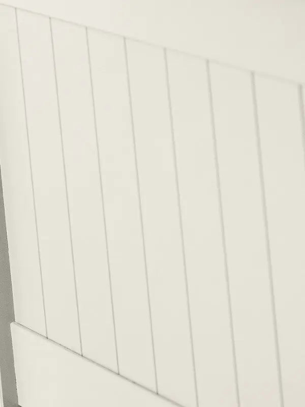 Maine 150cm King Bed - Surf White Luxepalace