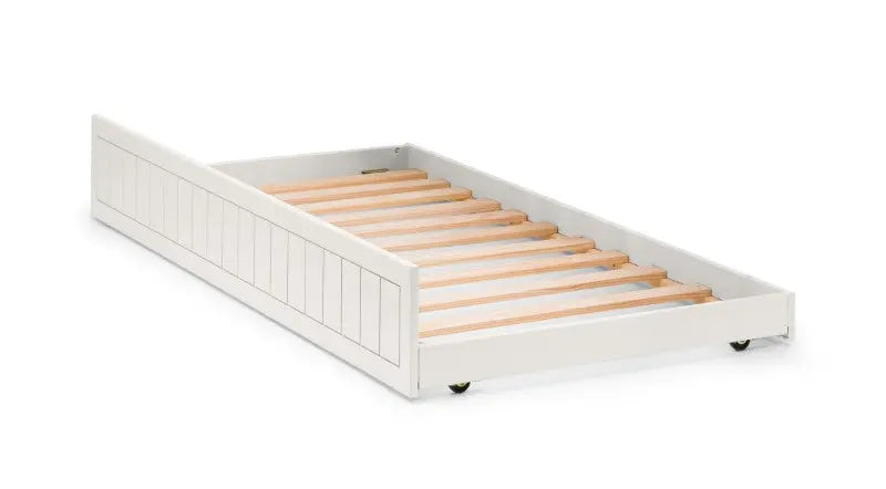 Maine 90cm Single Underbed - Surf White Luxepalace