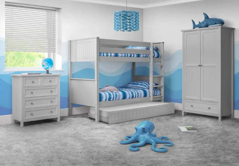 Maine Bunk Bed - Dove Grey Luxepalace