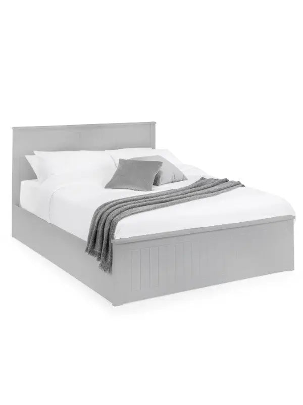 Maine Ottoman Storage 150cm King Bed - Dove Grey Luxepalace