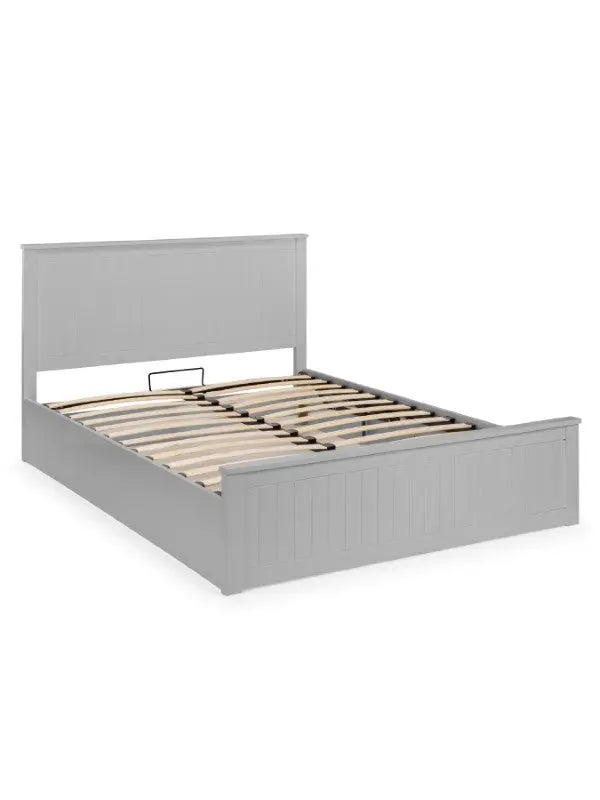 Maine Ottoman Storage 150cm King Bed - Dove Grey Luxepalace