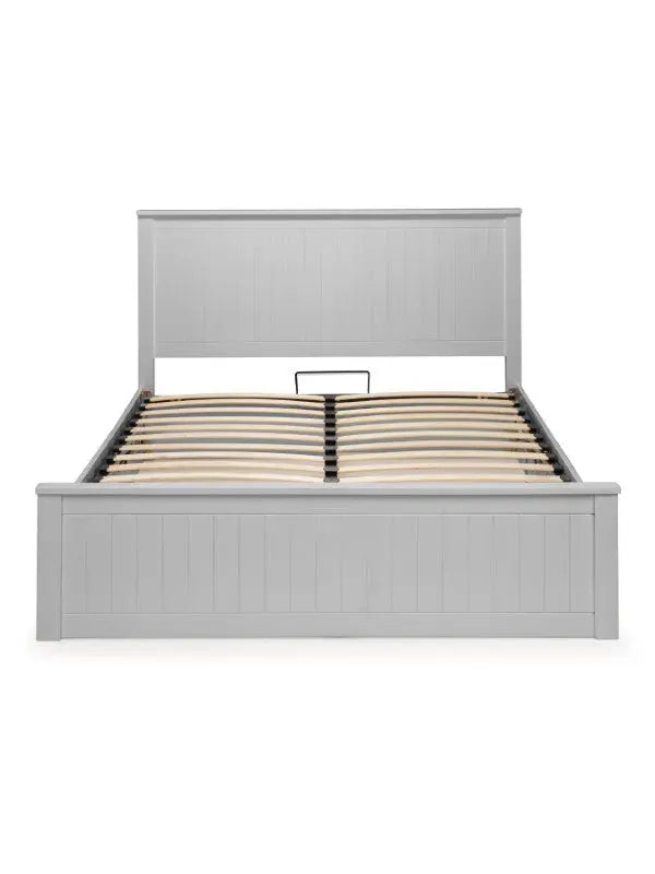 Maine Ottoman Storage 150cm King Bed - Dove Grey Luxepalace