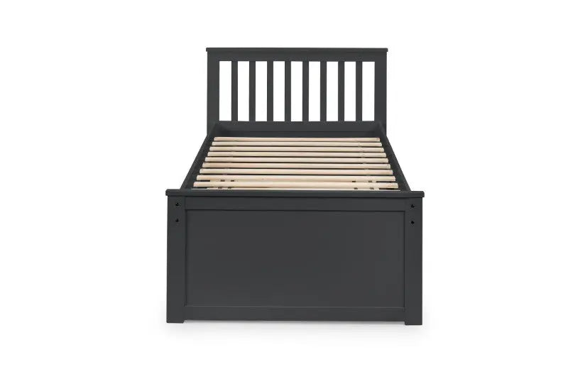 Maisie Bed With Underbed And Drawers Anthracite Luxepalace