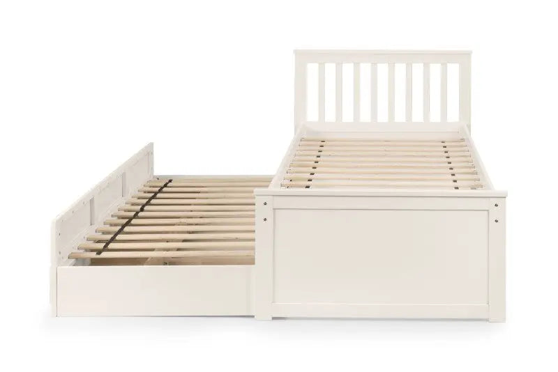 Maisie Bed With Underbed And Drawers - Surf White Luxepalace